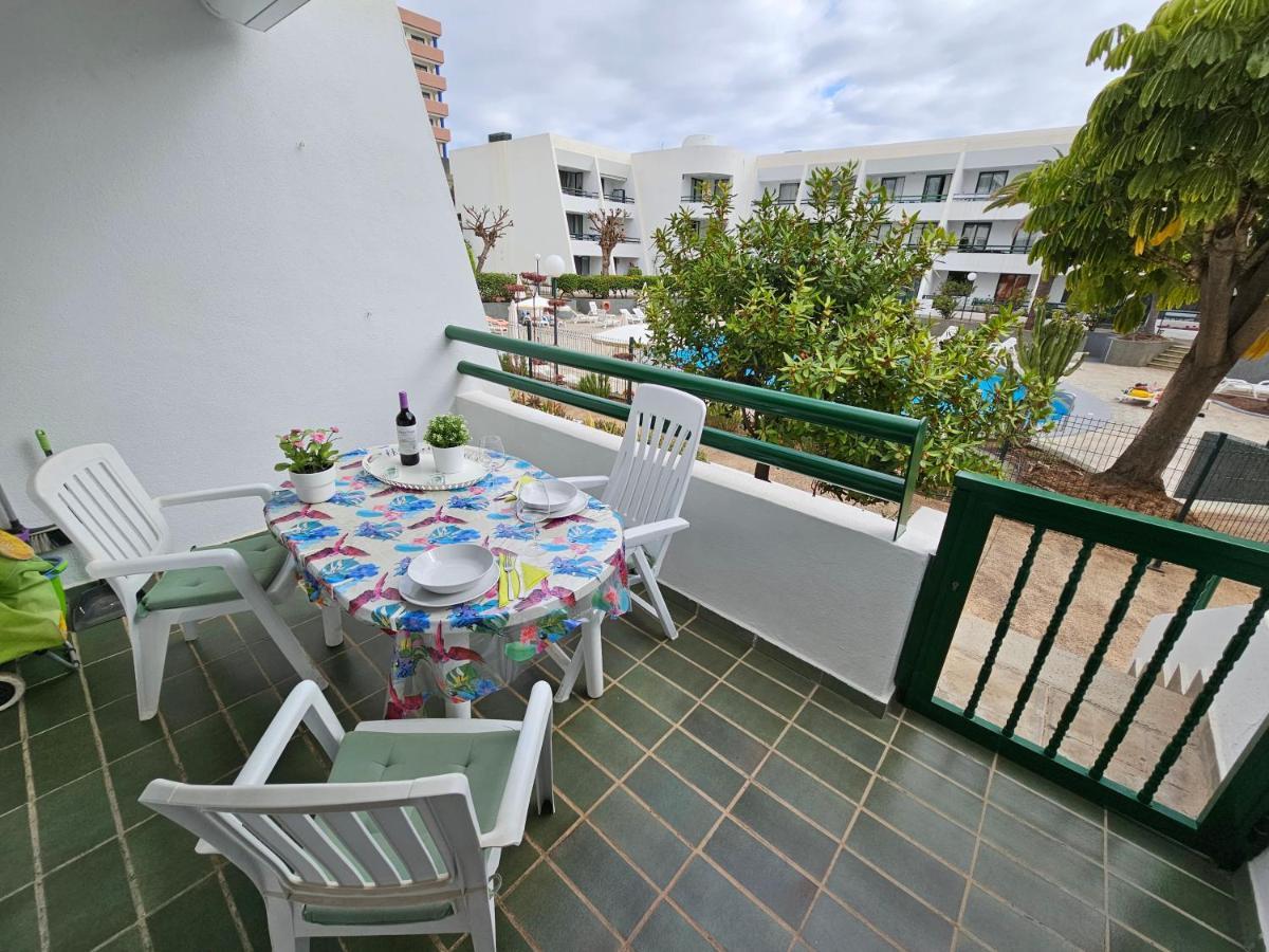 Casa Palmera 3 Only 150 Metres To The Beach, Heated Pool, Wifi, Sat-Tv, Balcony Arona  Exterior foto